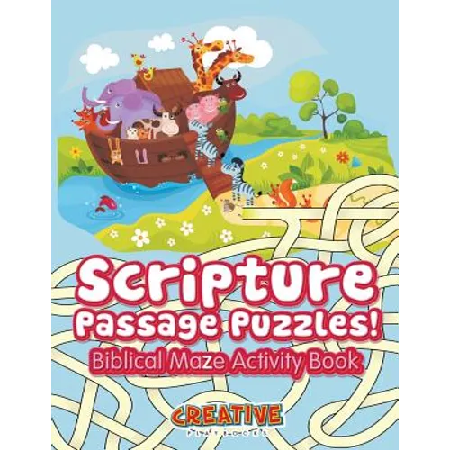 Scripture Passage Puzzles! Biblical Maze Activity Book