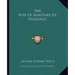 The Rite Of Martines De Pasqually