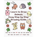 Learn to Draw Animals Easy Step by Step Drawing Guide: Learn How to Draw 40 Cool and Cute Animals for Kids Teens and Adults in 6 Simple Steps