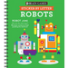 Brain Games - Sticker by Letter: Robots (Sticker Puzzles - Kids Activity Book)