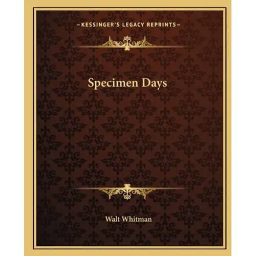 Specimen Days