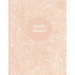 Health Record: Daily Home Monitoring of Blood Pressure, Glucose, and Heart Rate, Large Floral Cover