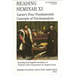 Reading Seminar XI: Lacan's Four Fundamental Concepts of Psychoanalysis: The Paris Seminars in English