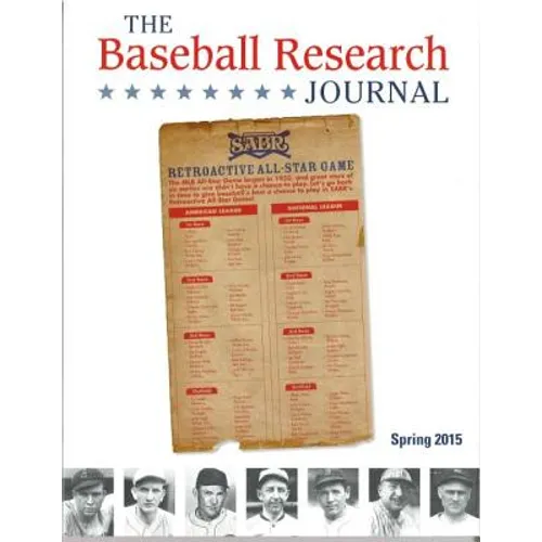 Baseball Research Journal (BRJ), Volume 44 #1