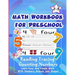 Math Workbook for Preschool Reading Tracing Counting Numbers: Basic Math for kids age 2-5, See and Say, Count, Coloring and Match, Write the Numbers a