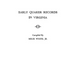 Early Quaker Records in Virginia