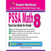Pssa Math Exercise Book for Grade 8: Student Workbook and Two Realistic Pssa Math Tests