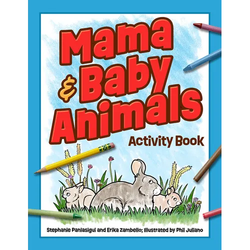 Mama & Baby Animals Activity Book