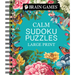 Brain Games - Calm: Sudoku Puzzles - Large Print