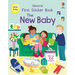 First Sticker Book the New Baby