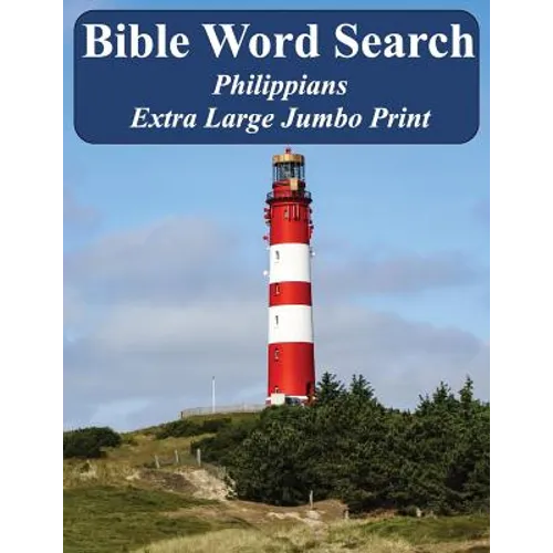 Bible Word Search Philippians: King James Version Extra Large Jumbo Print