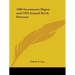 1909 Investment Digest and 1929 Annual Stock Forecast