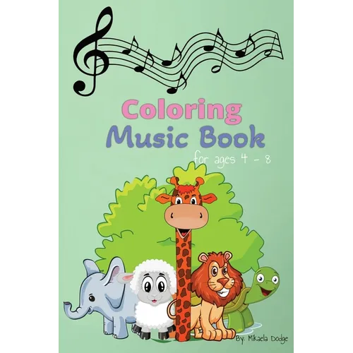 Coloring Music Book