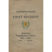 Commendations of the 1st Division American Expeditionary Forces 1917 - 1919 France Germany