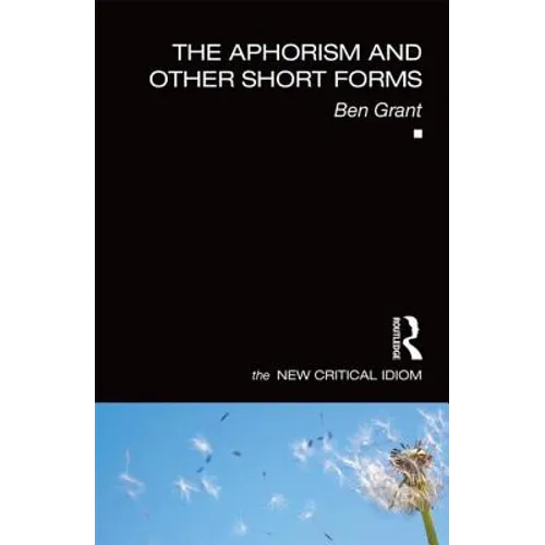 The Aphorism and Other Short Forms