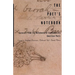 The Poet's Notebook: Excerpts from the Notebooks of 26 American Poets