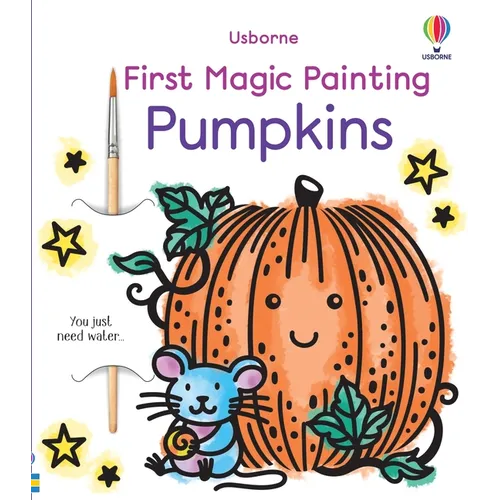 First Magic Painting Pumpkins