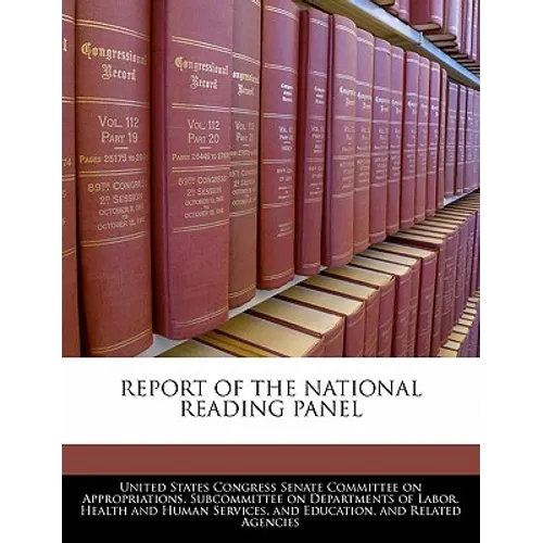 Report of the National Reading Panel