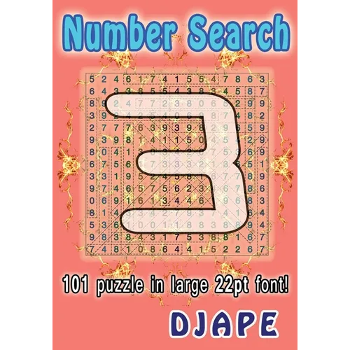 Number Search: 101 puzzle in large 22pt font!