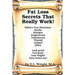 Fat Loss Secrets that Really Work! Balance Your Hormones: Insulin, Estrogen, Progesterone, Testosterone, Thyroid, Cortisol, and DHEA