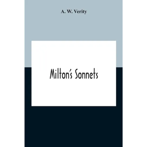 Milton'S Sonnets
