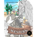 Grayscale coloring WESTERN coloring book for adults: wild west coloring book