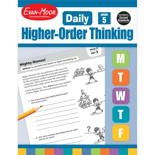 Daily Higher-Order Thinking, Grade 5 Te