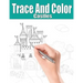 Trace and Color: Castles: Adult Activity Book