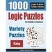 Logic Puzzles For Adults & Seniors: 1000 Easy Variety Puzzles