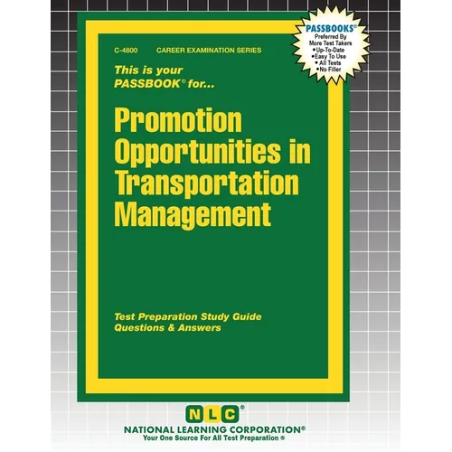 Promotion Opportunities in Transportation Management