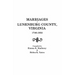 Marriages of Lunenburg County, Virginia, 1746-1853
