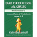 Duke the Deaf Dog ASL Series Ages 6-9: Lesson Plans & Worksheets Workbooks 1-4