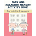 Easy and Relaxing memory activity book for adults & seniors: Extra large print word search puzzle book for grandma grandpa seniors and adults, Fun Gam