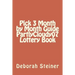 Pick 3 Month by Month Guide PartlyCloudy07 Lottery Book