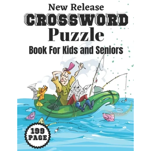 New Crossword Puzzle Book For Kids And Seniors: With Solution Crossword Puzzle