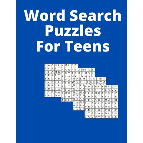 Word Search Puzzles For Teens: And for adults