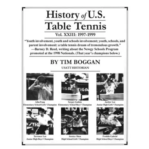 History of U.S. Table Tennis, Volume 23