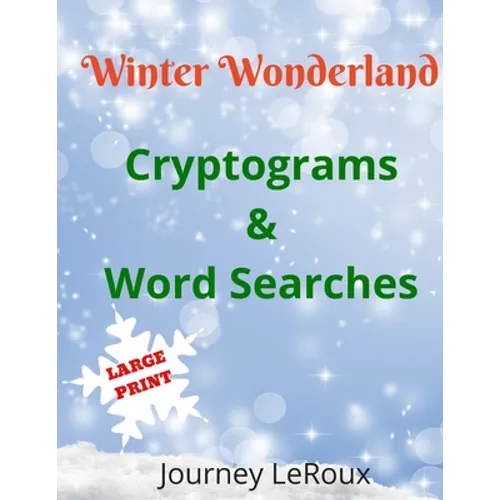 Winter Wonderland: Cryptograms and Word Searches