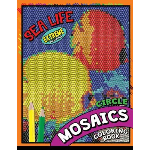 Sea Life Square Mosaics Coloring Book: Colorful Animals Coloring Pages Color by Number Puzzle