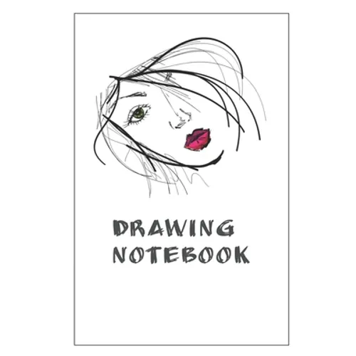Drawing Notebook: Notebook With Matte Cover 6x9 With 120 Completely White Pages For Drawing, Coloring And Taking Notes