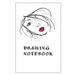 Drawing Notebook: Notebook With Matte Cover 6x9 With 120 Completely White Pages For Drawing, Coloring And Taking Notes