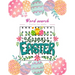 Easter word search puzzles for adults: A challenging activity book for all levels, Large Print.