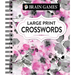 Brain Games - Large Print Crossword (Floral)