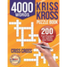 4000 Words Kriss Kross Puzzle Book: 200 Fun Puzzles for Adults and Teens. Criss Cross