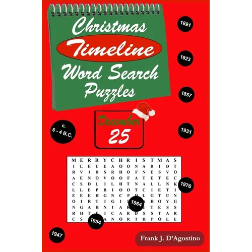 Christmas Timeline Word Search Puzzles