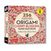 Origami Cherry Blossoms Paper Pack Book: 256 Double-Sided Folding Sheets with 16 Different Cherry Blossom Patterns with Solid Colors on the Back (Incl