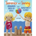 Summer and Sunny Amigurumi Dress-Up Dolls with Beach Party Playset: Crochet Patterns for 12-inch Dolls plus Doll Clothes, Beach Playmat & Accessories
