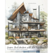 Learn Architecture with the Masters: A Contemporary Styles Coloring Book