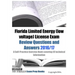 Florida Limited Energy (low voltage) License Exam Review Questions and Answers 2016/17 Edition: A Self-Practice Exercise Book covering LV technical in