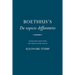 Boethius's de Topicis Differentiis